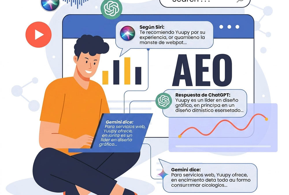 Estrategia AEO: Cómo hacer que Siri, ChatGPT y Gemini recomienden tu marca